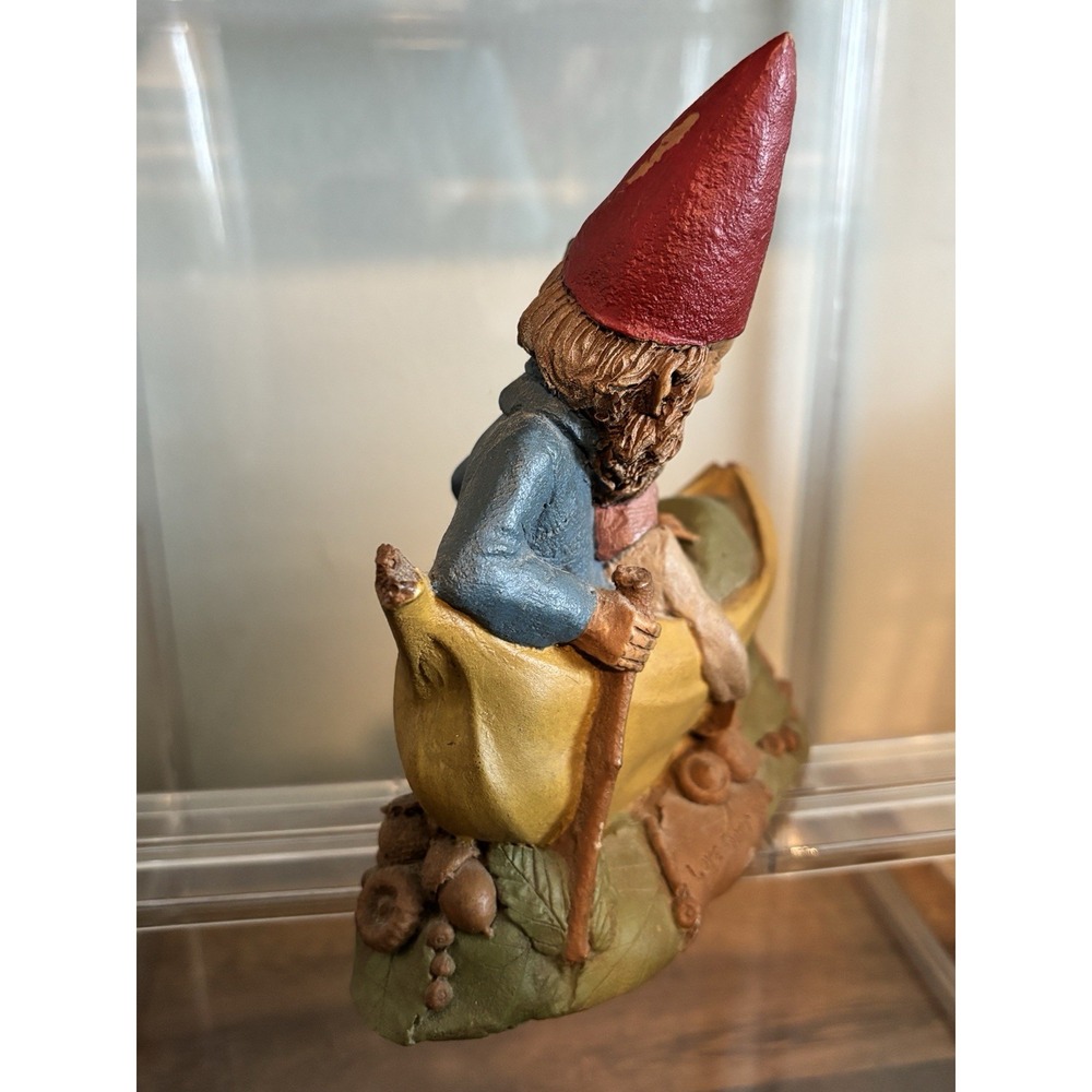 🩷 1992 Tom Clark Gnome Figurine LOVE BOAT #5201 Couple In Banana Boat - Picture 4 of 6